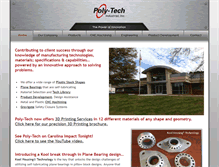 Tablet Screenshot of polytechindustrial.com
